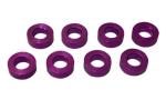 Lightweight Aluminum Spacer purple 0.5/1/1.5/2/2.5/3